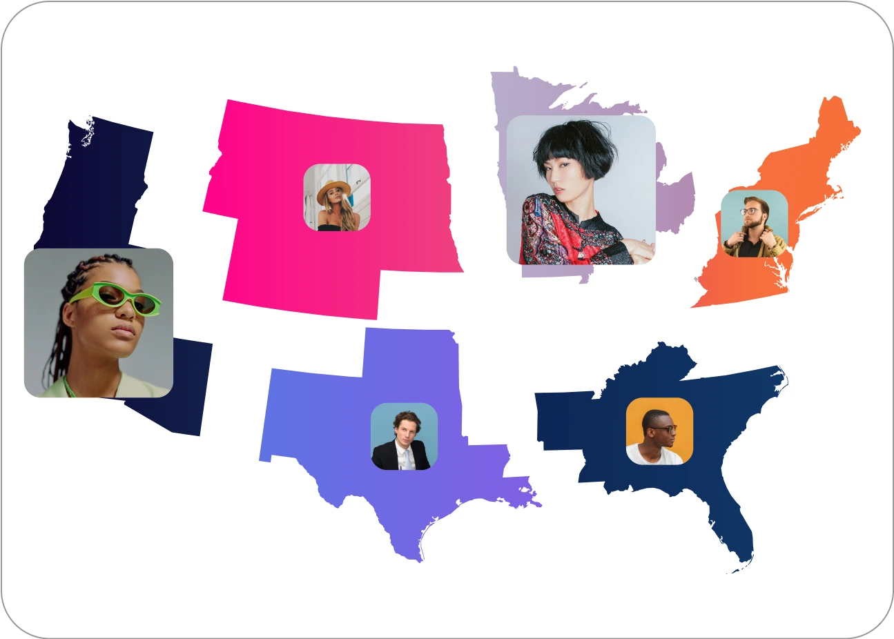 Visualization of sales territory mapping process using BoogieBoard